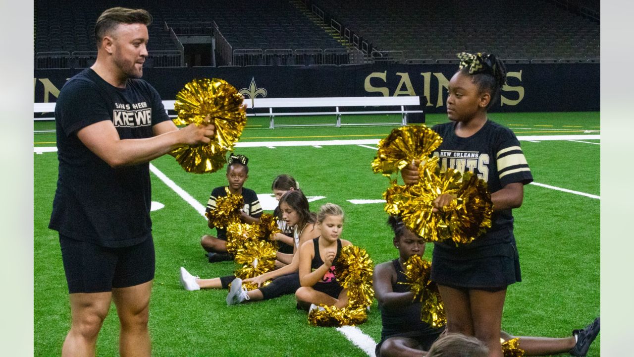 New Orleans Pelicans young core cheer Saints at Super Dome