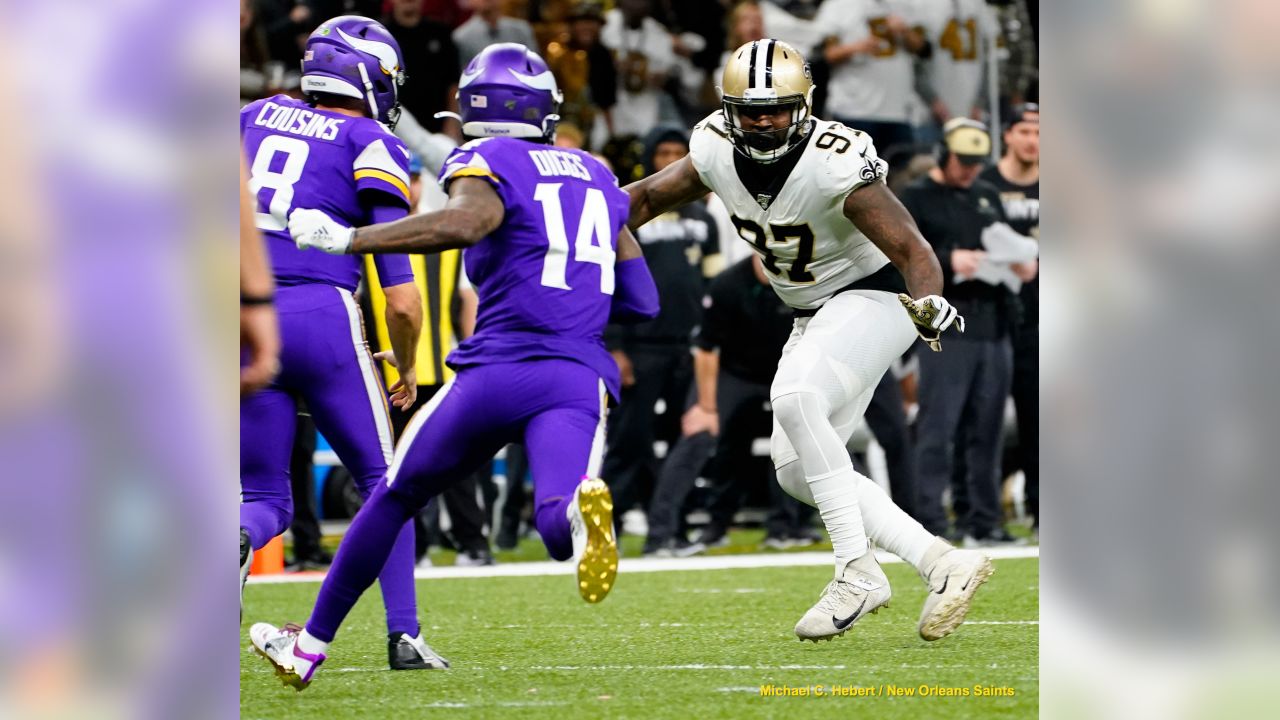 Vikings upend Saints OT, 26-20