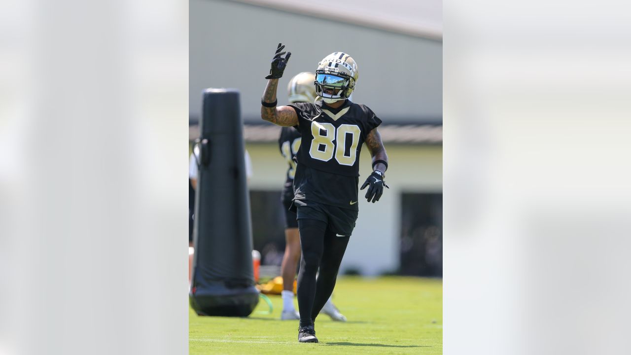 2022 Saints OTAs - New Orleans Saints wide receiver Jarvis Landry