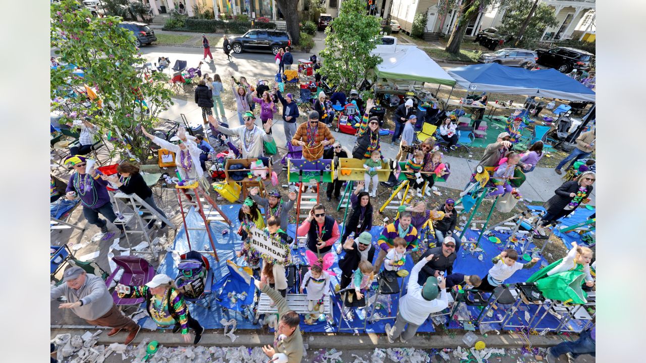 Where to find the Saints during Mardi Gras: Players to ride in Krewe of  Tucks, Orpheus, Mardi Gras