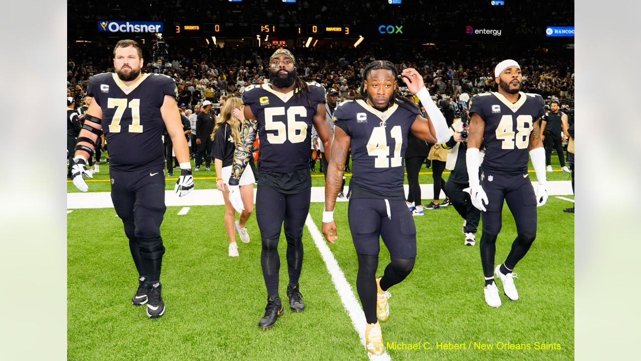 Saints announce uniform combo for Week 9 prime-time game vs. Ravens