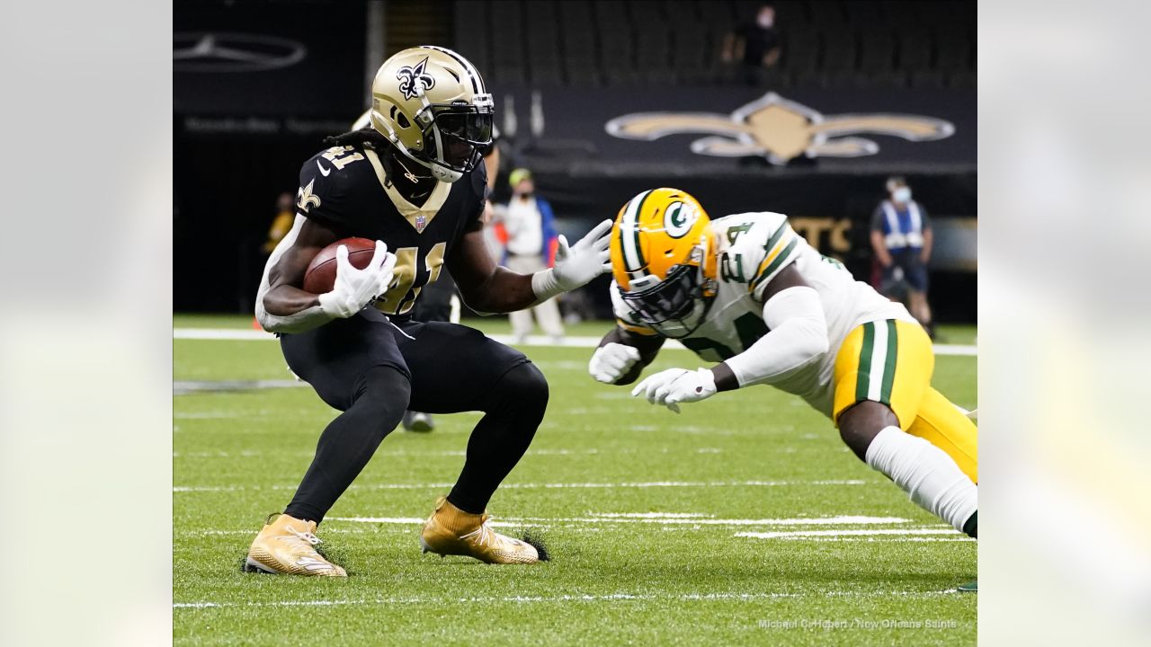 Saints' Alvin Kamara 'explosive' in return to practice, Derek