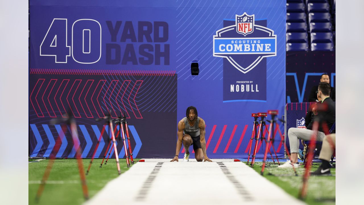 LSU cornerback Mekhi Garner runs the 40-yard dash at the 2023 NFL Scouting  Combine