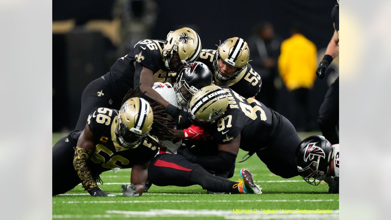 New Orleans Saints Game-Used Football vs. Atlanta Falcons on December 18  2022