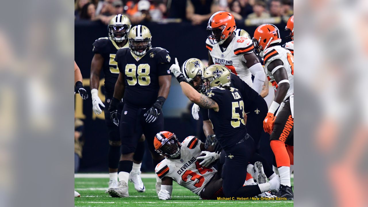 Game balls from the Saints 21-18 escape from the Browns - Canal