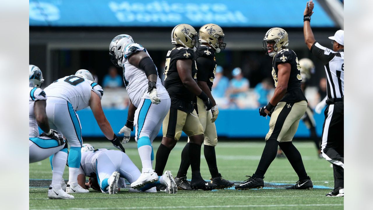 New Orleans Saints move to 2-0 as they nip the Carolina Panthers, 20-17