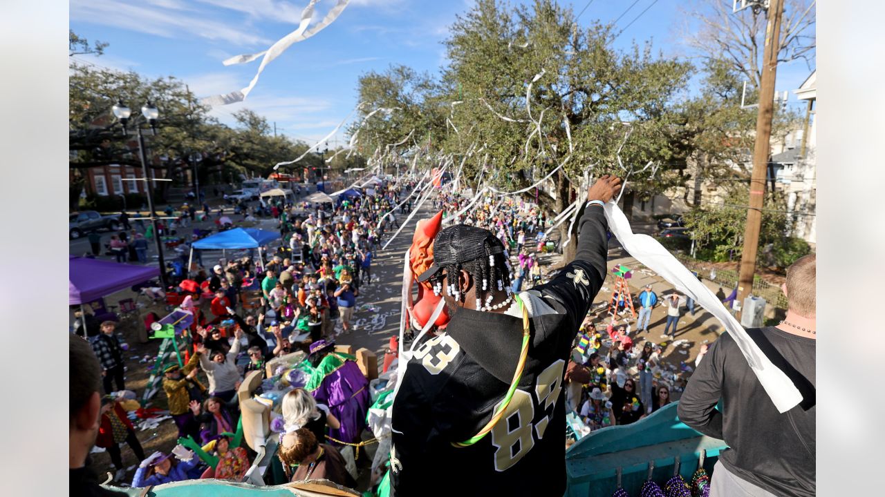 Five New Orleans Saints players to ride in Zulu parade on Mardi Gras Day, Mardi Gras