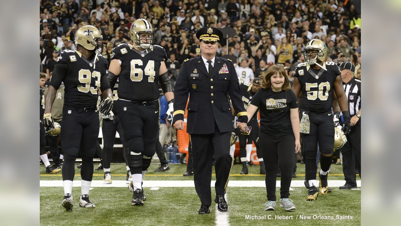 Salute to servicefor every point scored, the NFL will donate to the  Wounded Warrior Project & the USO.