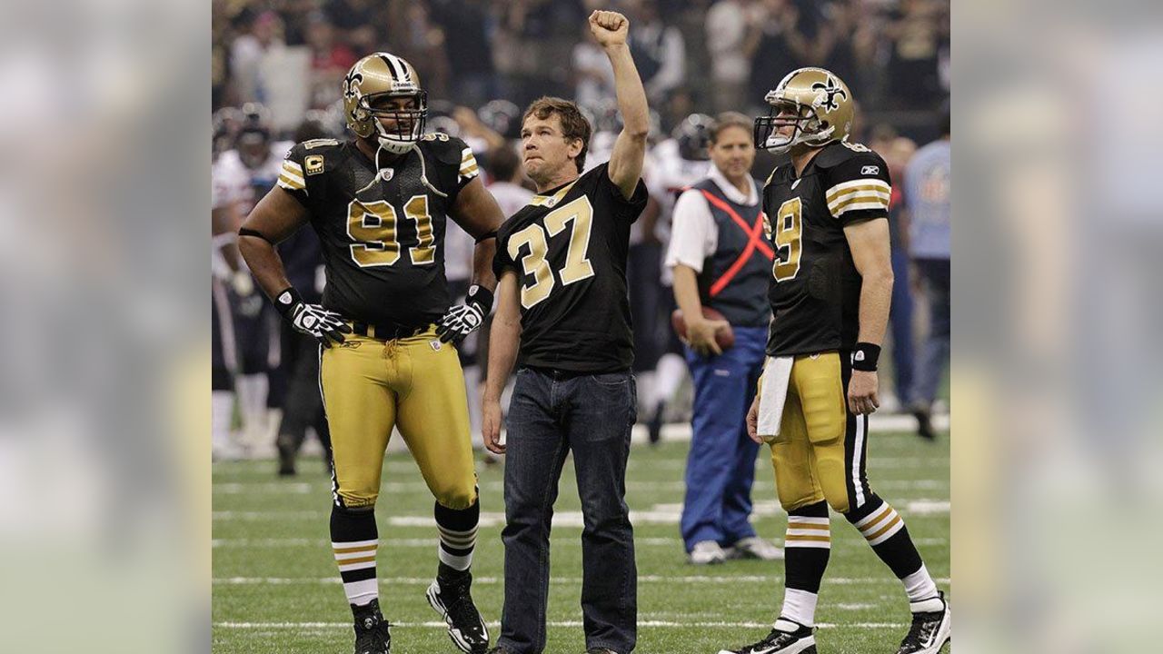 Who Dat Nation supports #37 Steve Gleason  New orleans saints football,  Saints football, Who dat