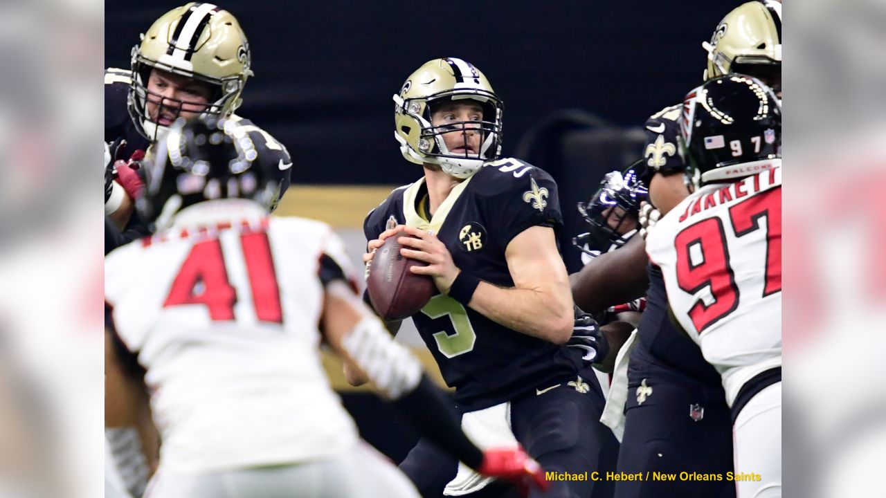 Game Balls from the Saints 31-17 Thanksgiving stuffing of the