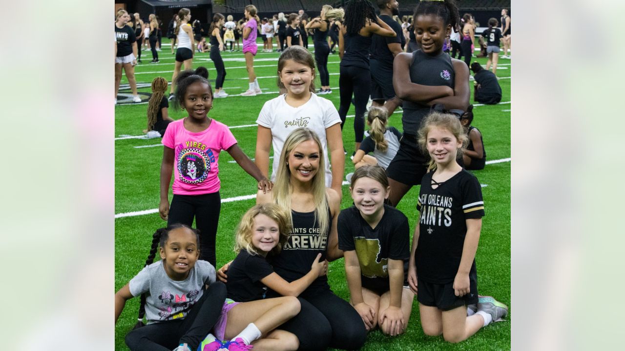 Saints Cheer Krewe Rookies Prepare for 1st Game