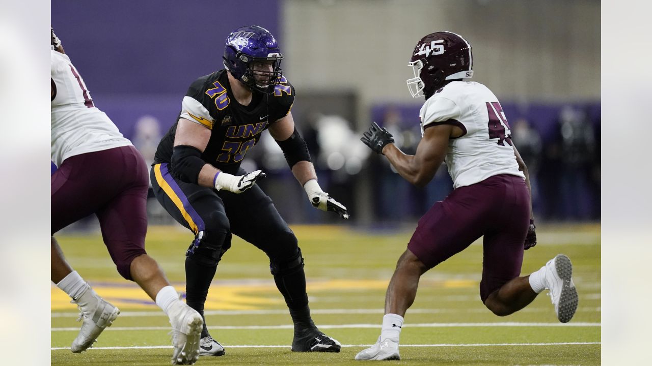 Newman Catholic alum Trevor Penning named UNI's Male Athlete of the Year;  NFL Draft is next, Sports