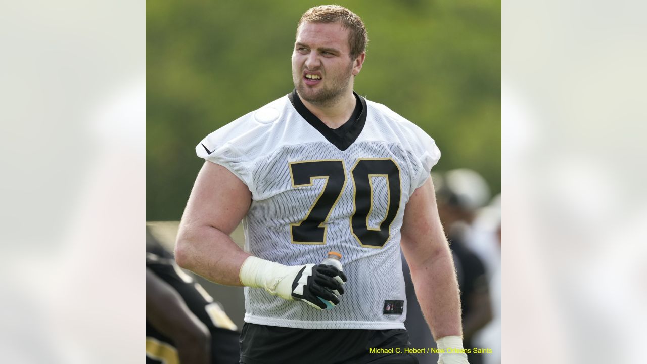 New Orleans Saints rookie tackle Trevor Penning taking small steps toward  eventual goal