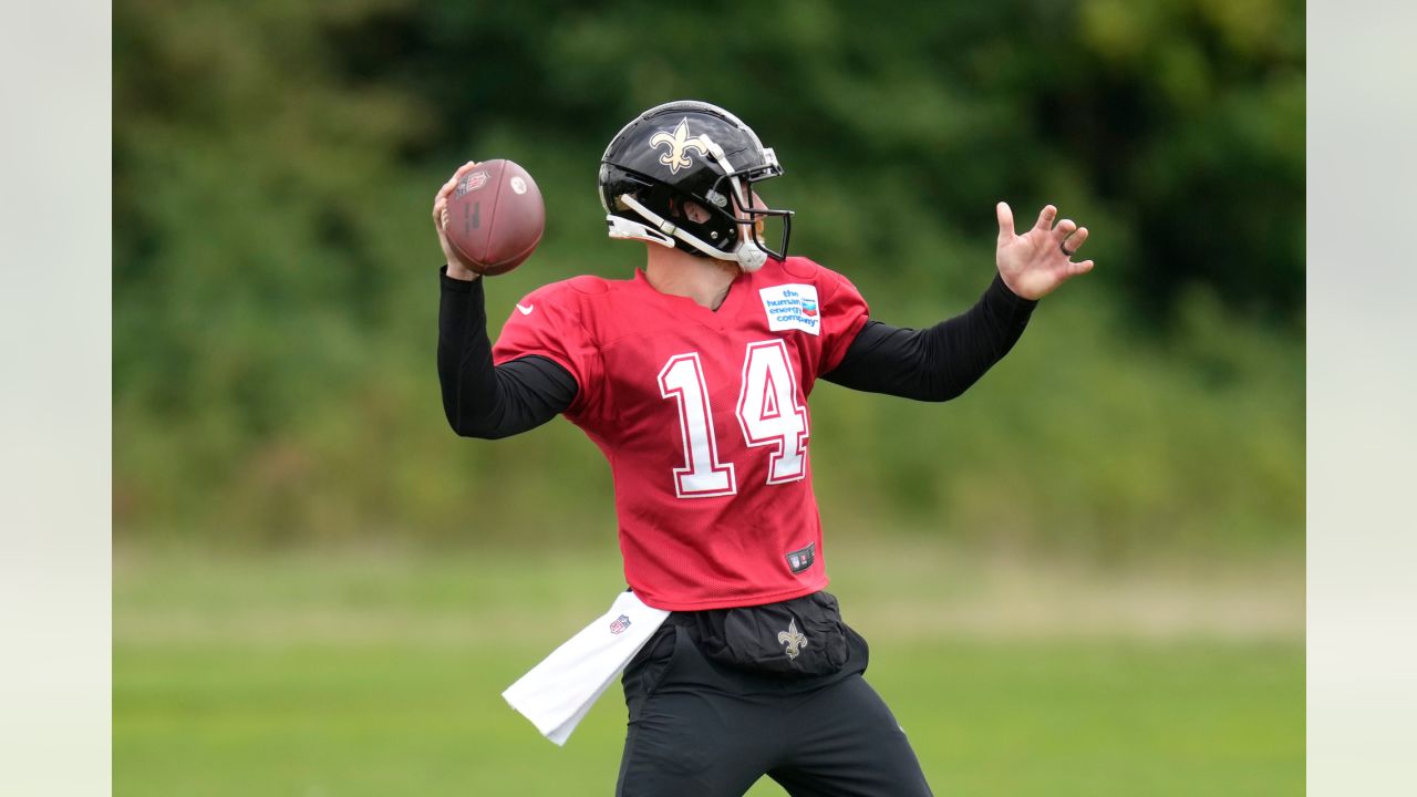 Saints Debut Their Awesome New Black Helmets on Sunday in London