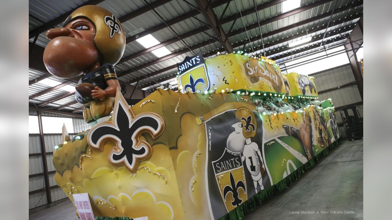 Bacchus celebrates the Saints' 50th