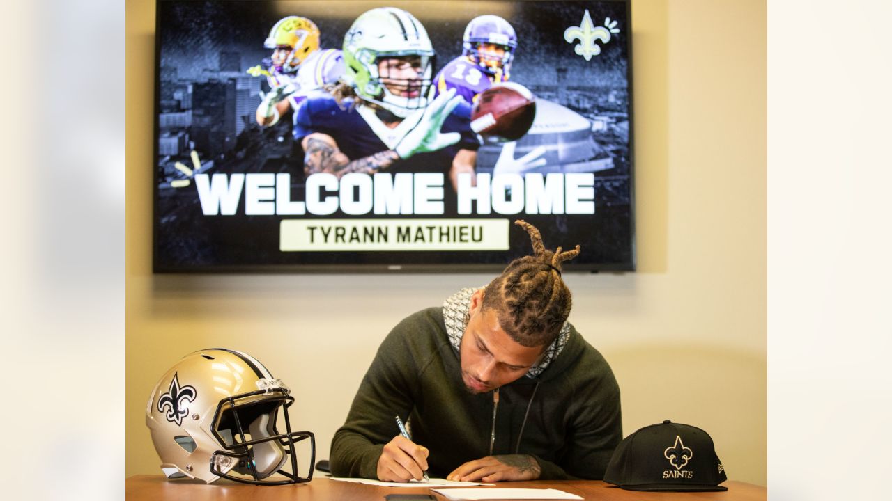 Welcome home, Tyrann Mathieu  New Orleans Saints HYPE 