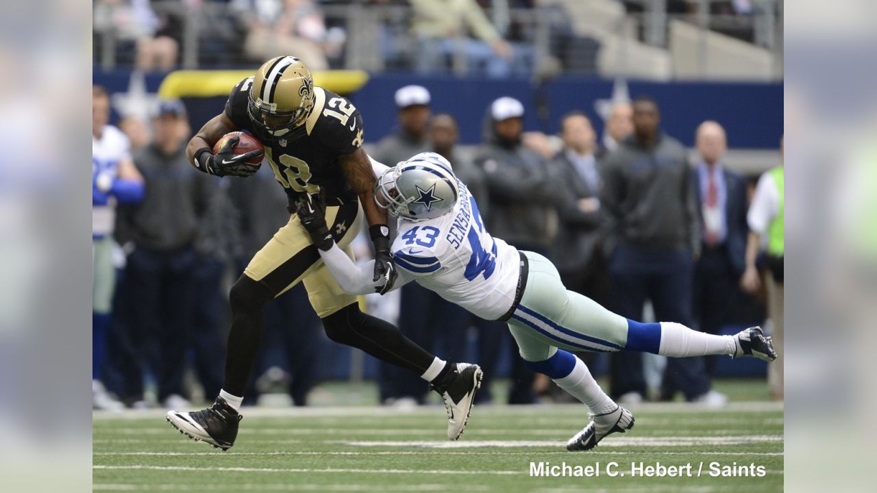 Former Saints teammates Marques Colston and Steve Gleason reunite through  charity