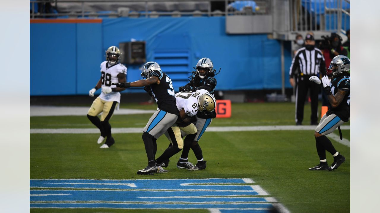 Saints at Panthers score: New Orleans locks up No. 2 seed behind