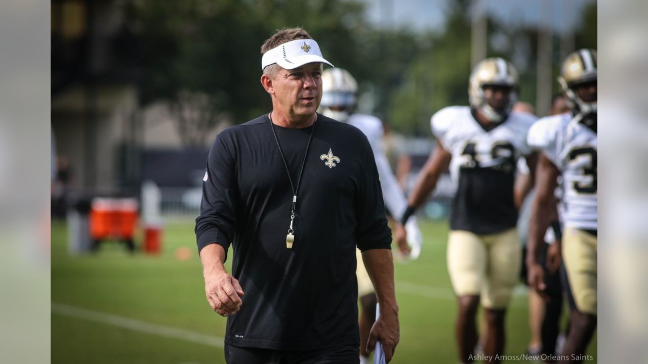 New Orleans Saints wide receiver Shaq Davis (88) runs through drills at the  NFL team's football training camp in Metairie, La., Tuesday, Aug. 1, 2023.  (AP Photo/Gerald Herbert Stock Photo - Alamy