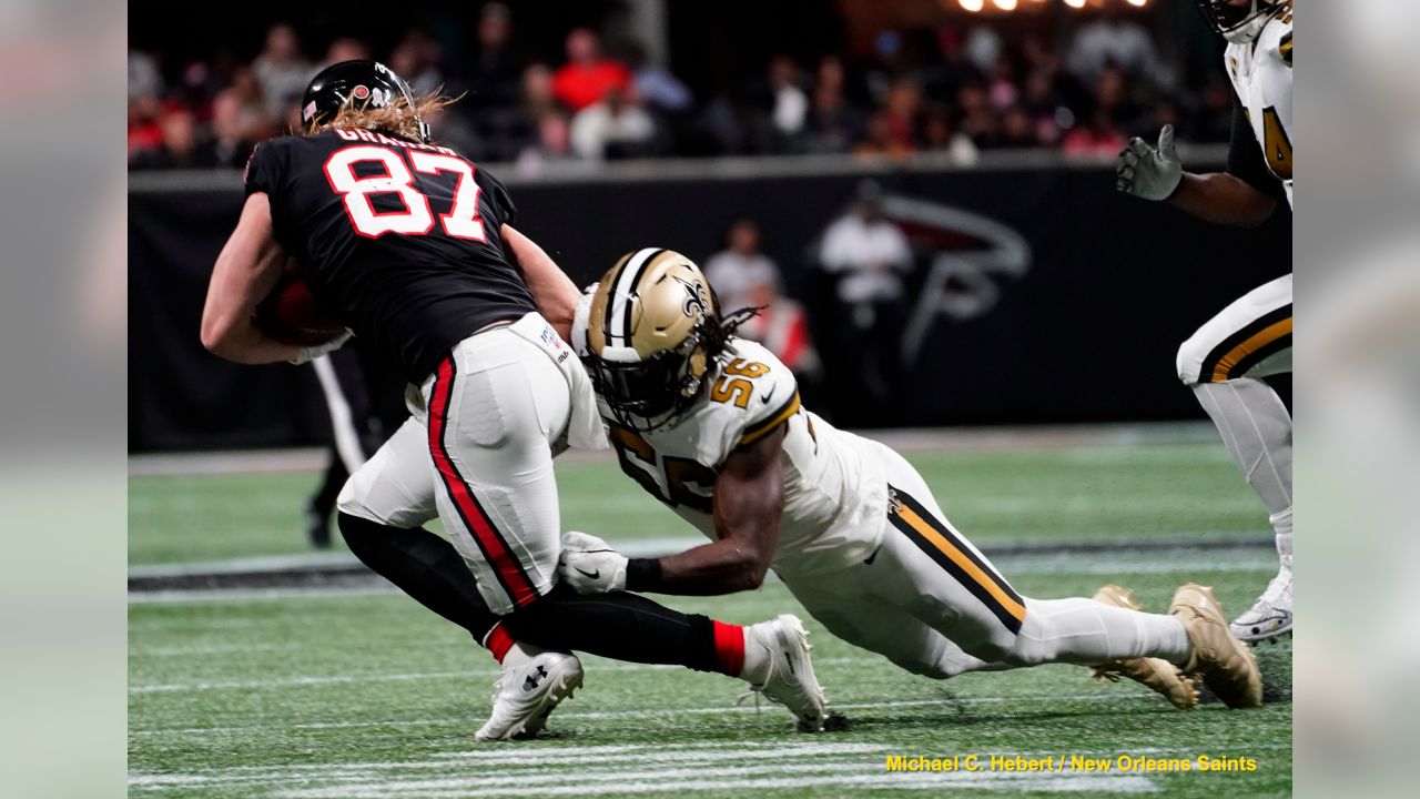 New Orleans Saints beat Atlanta Falcons 26-18 to capture third