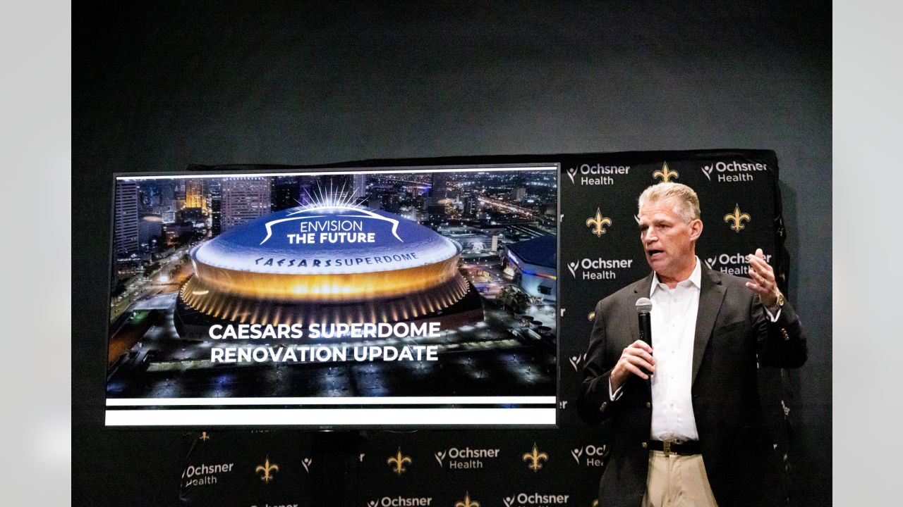 Top Construction Projects 2023: 6. Caesars Superdome renovations