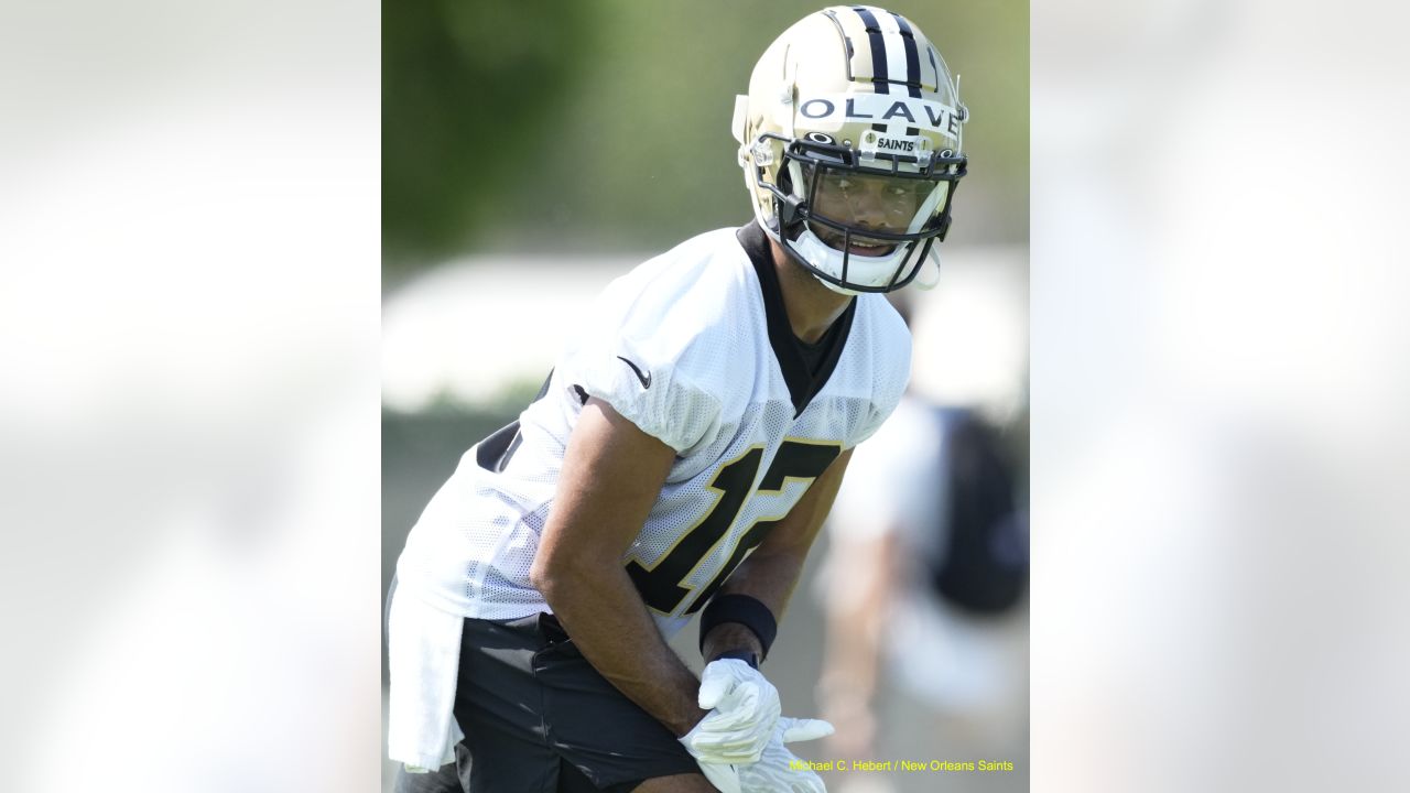 Saints Rookie Minicamp 2022 Chris Olave Wide Receiver Interview 5/14/2022