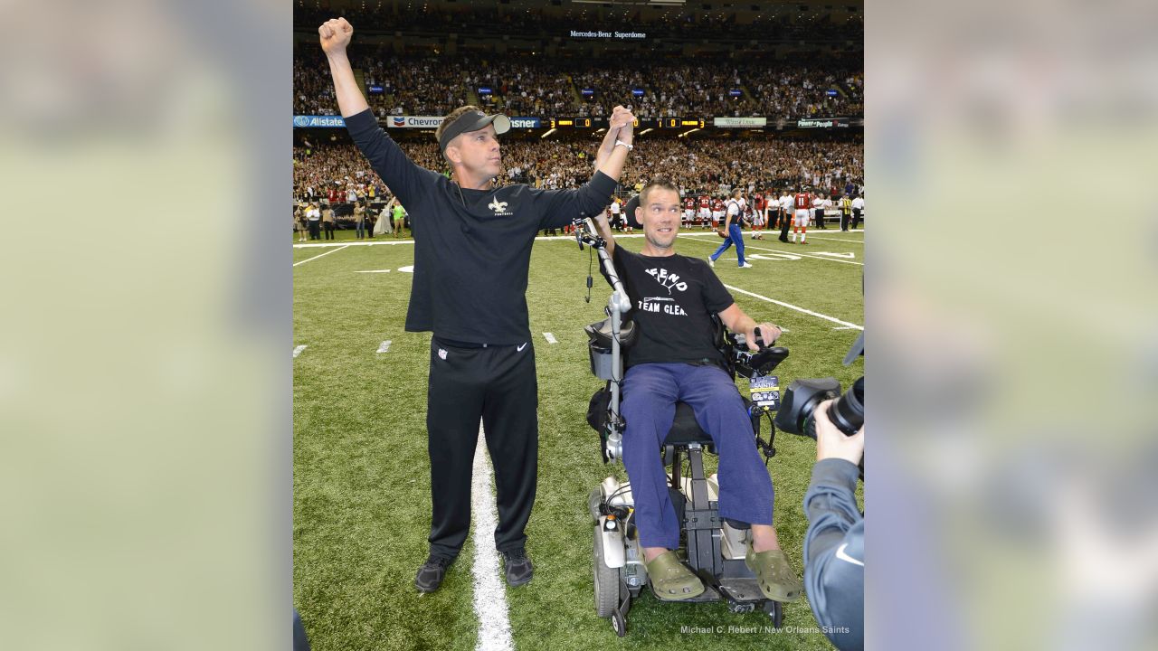 Steve Gleason, ex-New Orleans Saints safety and ALS advocate, receives  Congressional Gold Medal