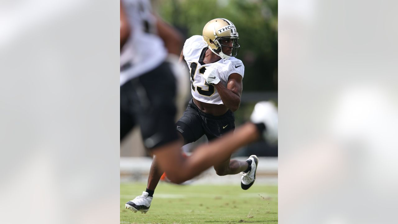 New Orleans Saints defensive tackle Jalen Dalton (77) watches drills during  NFL football training camp in Metairie, Monday, Aug. 2, 2021. (AP  Photo/Derick Hingle Stock Photo - Alamy