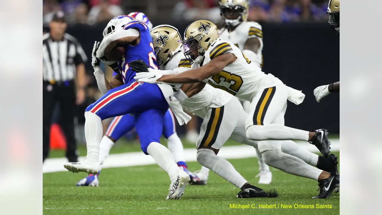 WATCH: Full highlights of Bills' 31-6 Thanksgiving win over the Saints