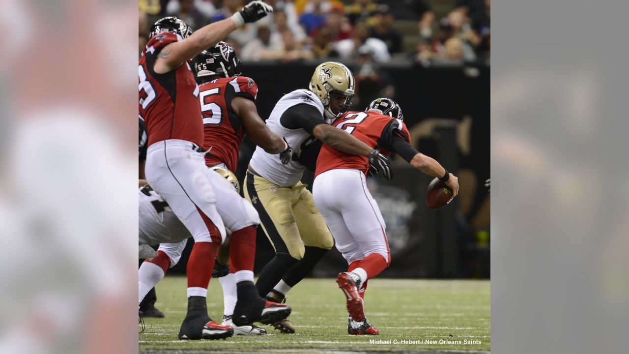 NEW ORLEANS SAINTS GAME DAY PROGRAM , CAM JORDAN & MARK INGRAM