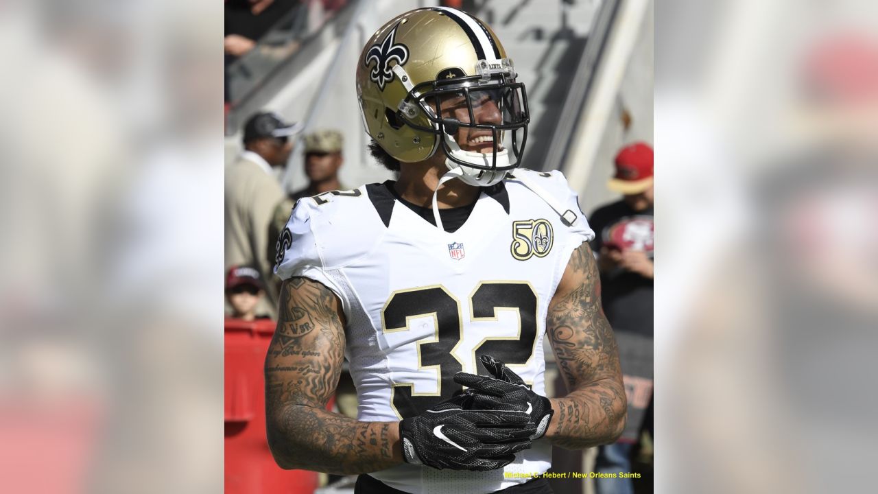 New Orleans Saints Jersey Kenny Vaccaro 32 On Field Mesh Size 48