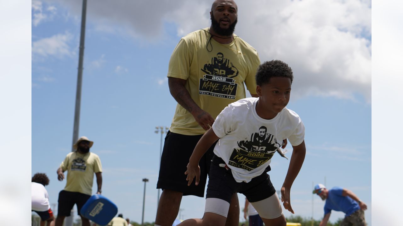 Video: Marcus Maye Youth Football Camp