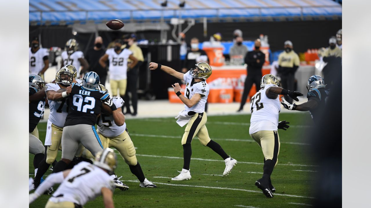 Saints march to 33-7 win over Panthers to lock up No. 2 seed in NFC