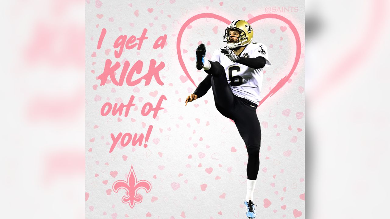 New Orleans Saints on X: Valentine's Day is tomorrow! Don't forget cards  for your loved ones ->  #Saints   / X