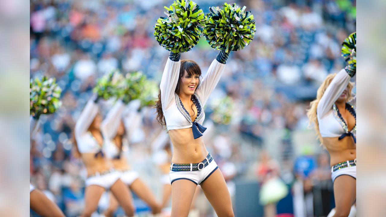 A Seattle Seahawks cheerleader, commonly referred to - NARA & DVIDS Public  Domain Archive Public Domain Search