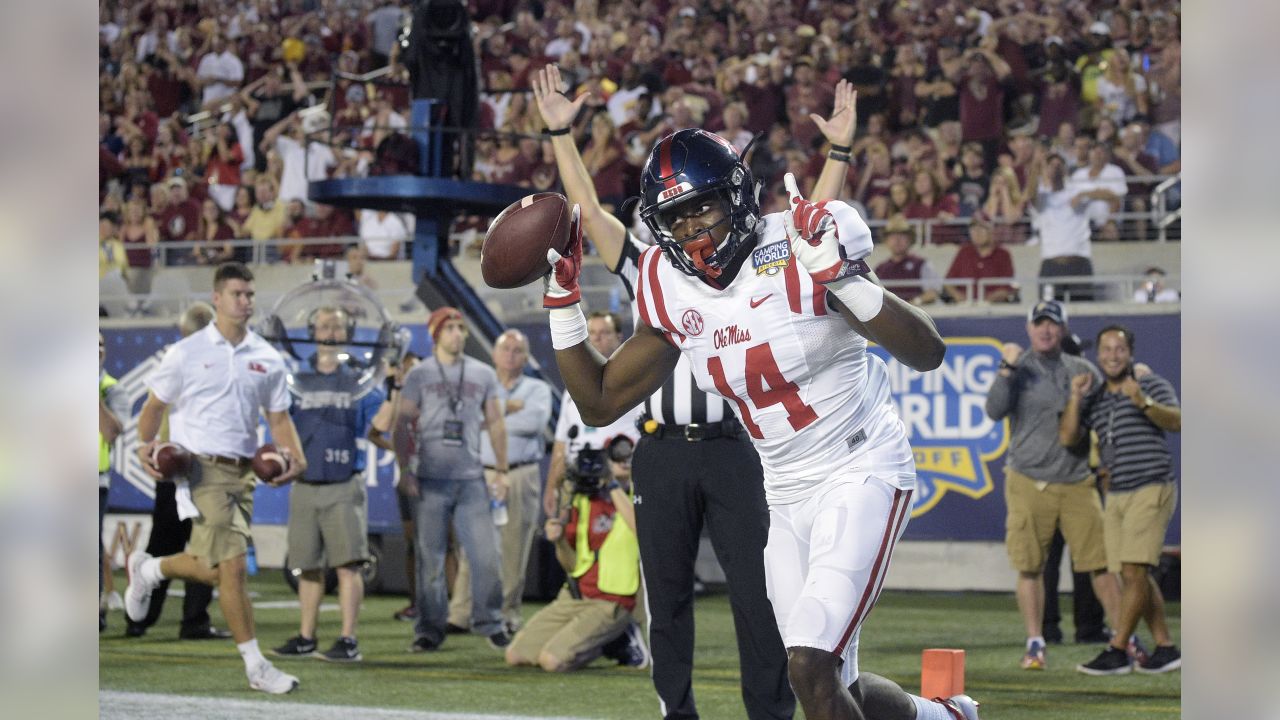 Rebels' Metcalf makes strong case for being best receiver in NFL Draft