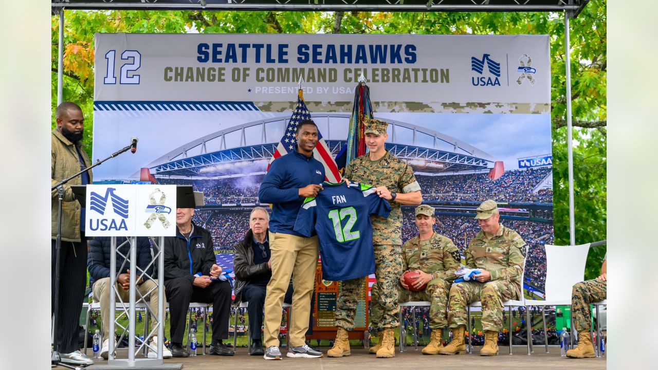 JBLM participates in Seahawks Draft Day event > Air Mobility Command >  Article Display