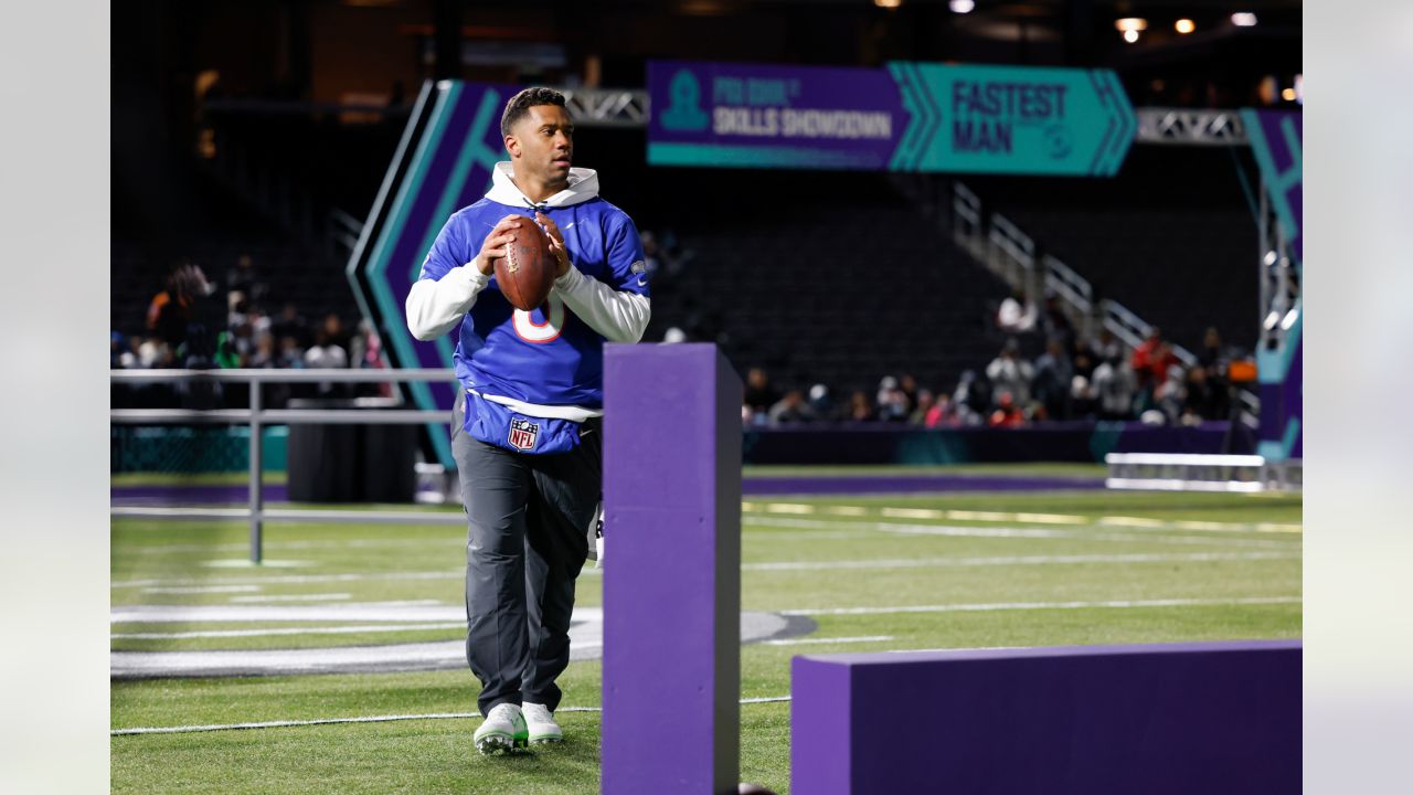 PHOTOS: Russell Wilson Competes In 2022 Pro Bowl Skills Showdown In Las  Vegas