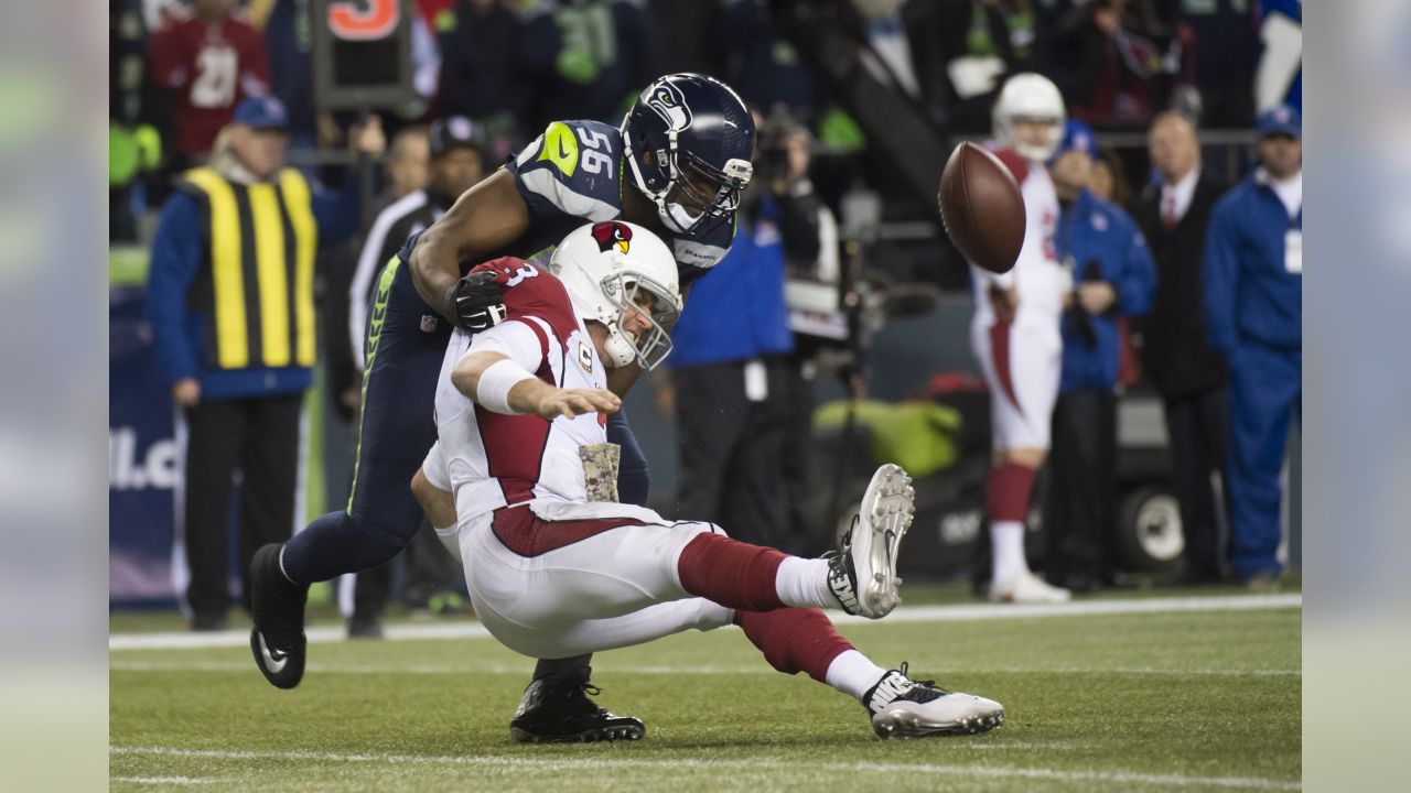 CLIFF AVRIL SEATTLE SEAHAWKS SACKING PEYTON MANNING