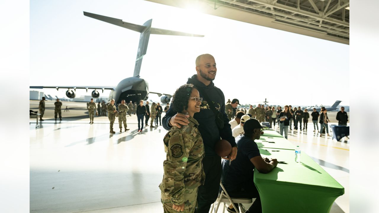 Wednesday Round-Up: Seahawks & Falcons Partner In Support of U.S. Military  at Joint Base Lewis-McChord