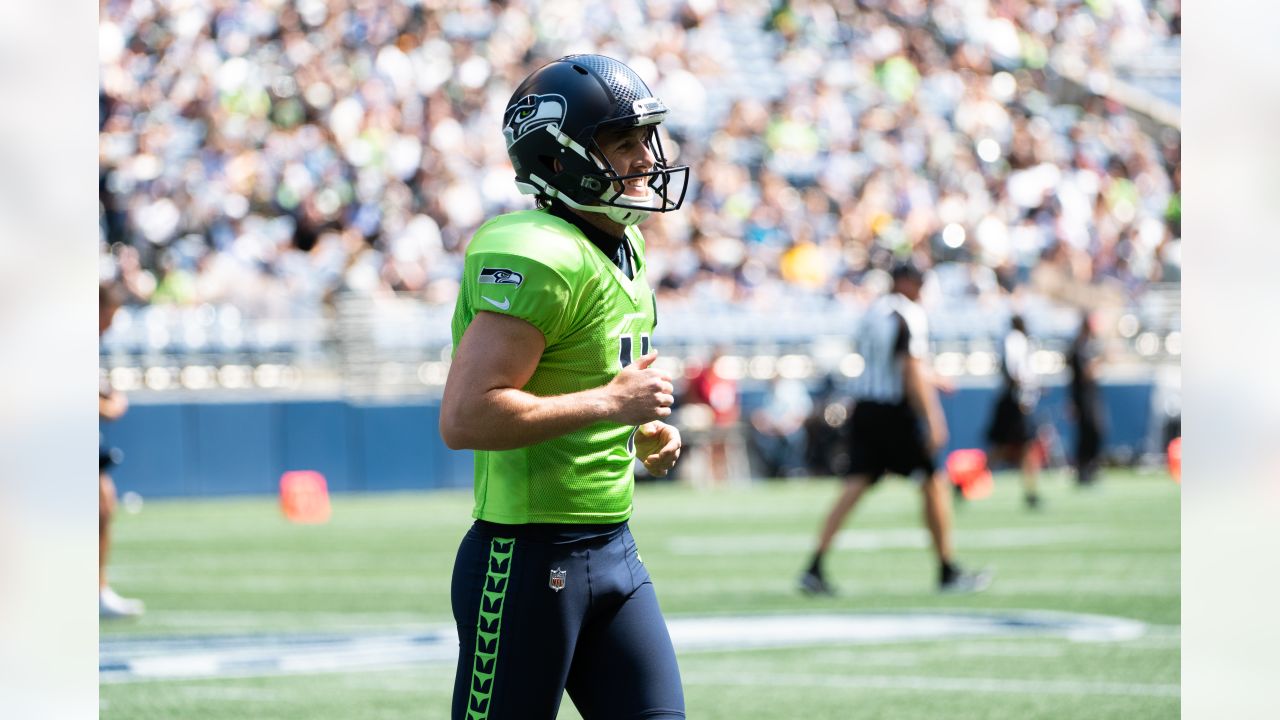 Seahawks punter Michael Dickson gives the boot to talk of sophomore slump