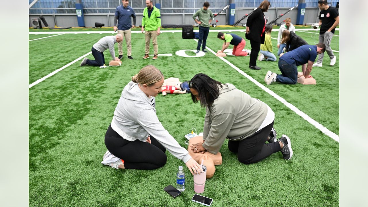 Seahawks Organization 100 Percent CPR/AED Certified