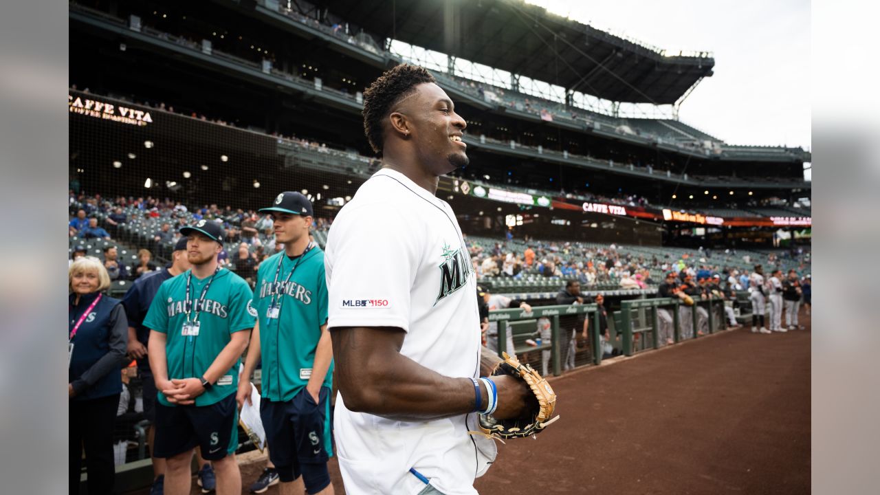 Friday Round-Up: DK Metcalf Throws Out First Pitch At Mariners Game