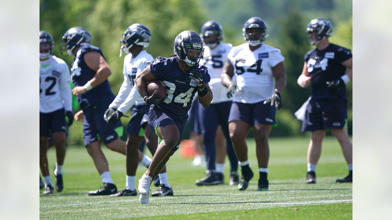 First Look: D'Wayne Eskridge  Seattle Seahawks Rookie Minicamp