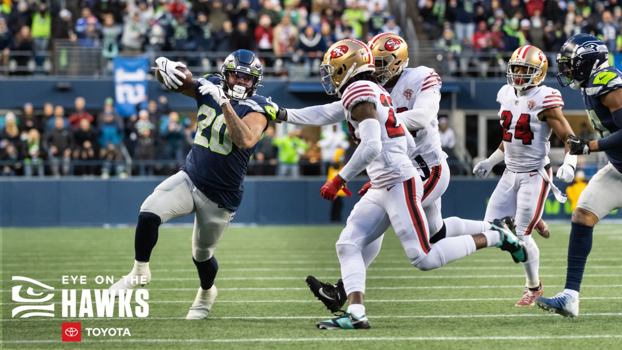 He's dangerous': Travis Homer does it all on special teams to spark  Seahawks' upset of 49ers