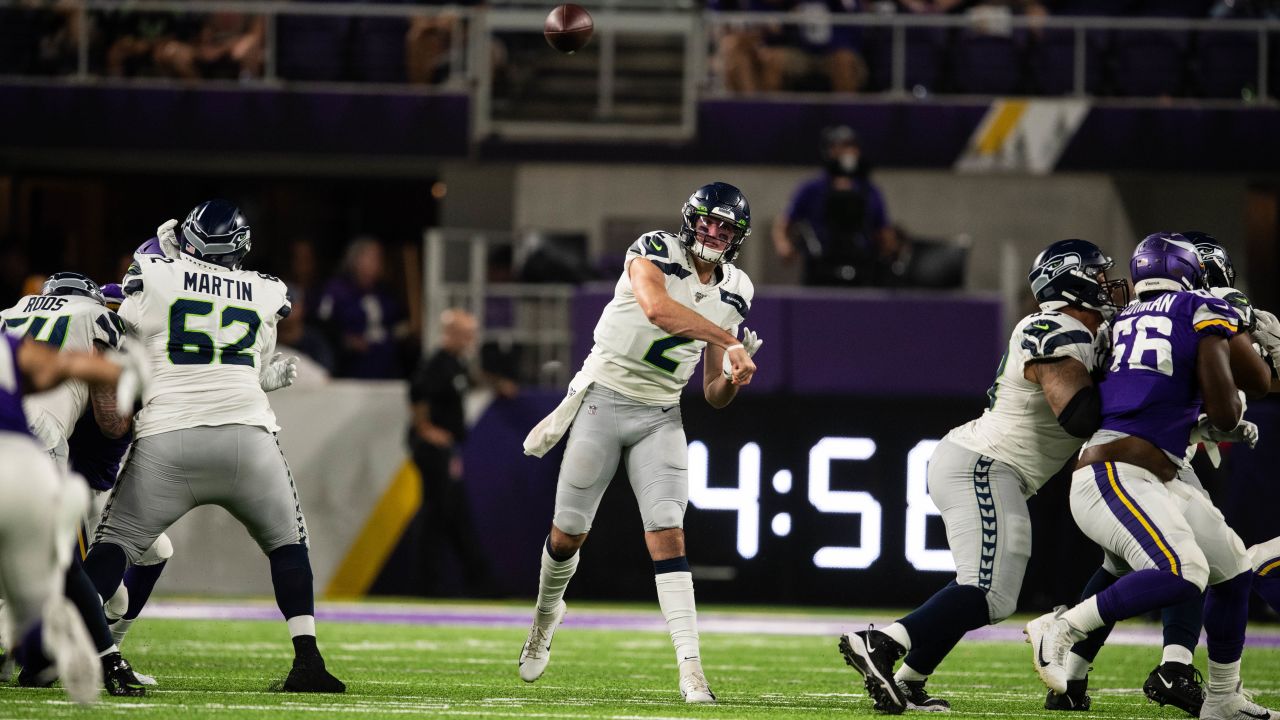 Impressions from the Seahawks' 25-19 preseason loss against the Minnesota  Vikings