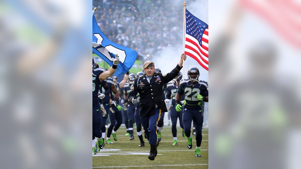 The U.S. Air Force lieutenant about to make Super Bowl debut as Seattle  Seahawks cheerleader