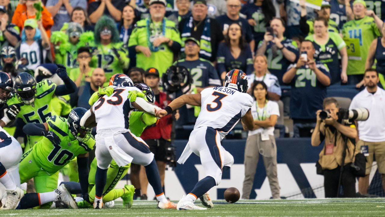 Seattle Seahawks long snapper Tyler Ott during warmups before an