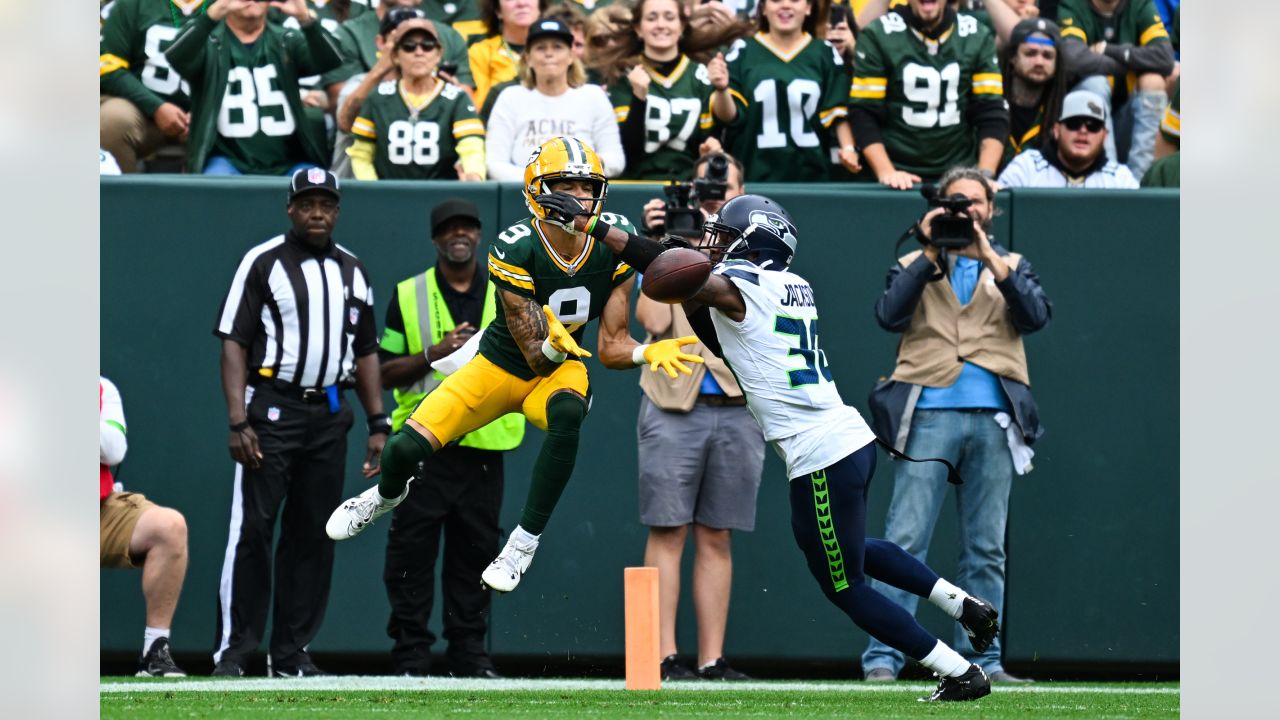 2023 Preseason Week 3 Seahawks at Packers Drew Lock Throws TD Pass