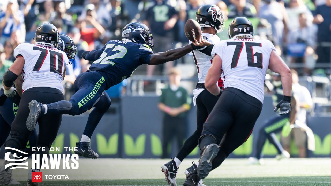 Marcus Mariota and Atlanta Falcons vs Seahawks in Seattle